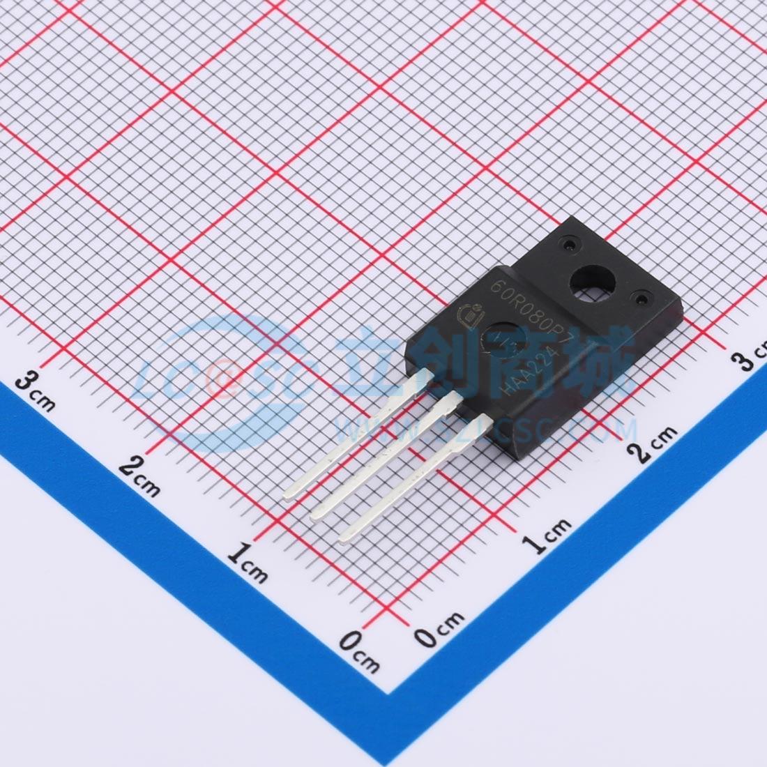 IPA60R080P7XKSA1 TO-220-FP 场效应管(MOSFET) 全新原装 元器件B