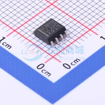 UC3843AD8TR SOIC-8 AC-DC控制器和稳压器TI (德州仪器) 全新原装
