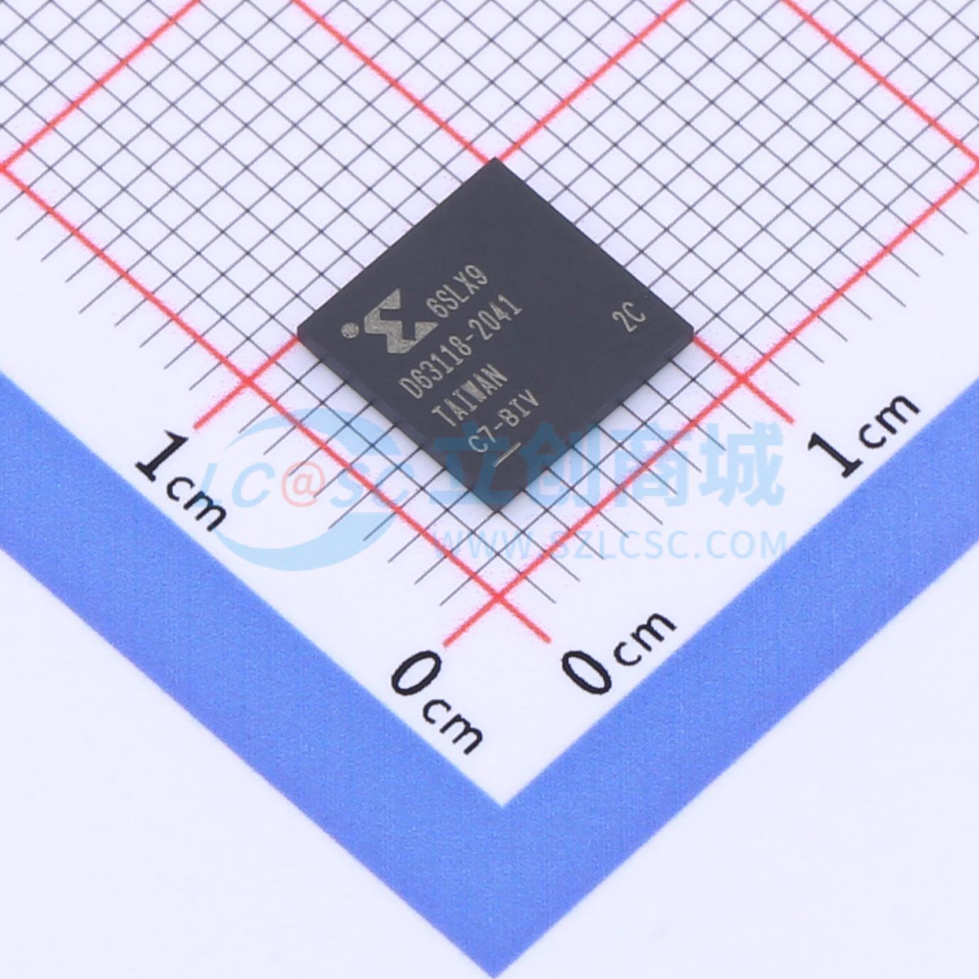 XC6SLX9-2CPG196C FBGA-196 可编程逻辑器件(CPLD/FPGA) 全新原装