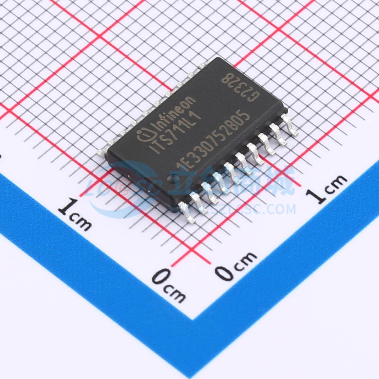 ITS711L1FUMA1 SOIC-20-300mil 功率电子开关 全新原装 元器件配
