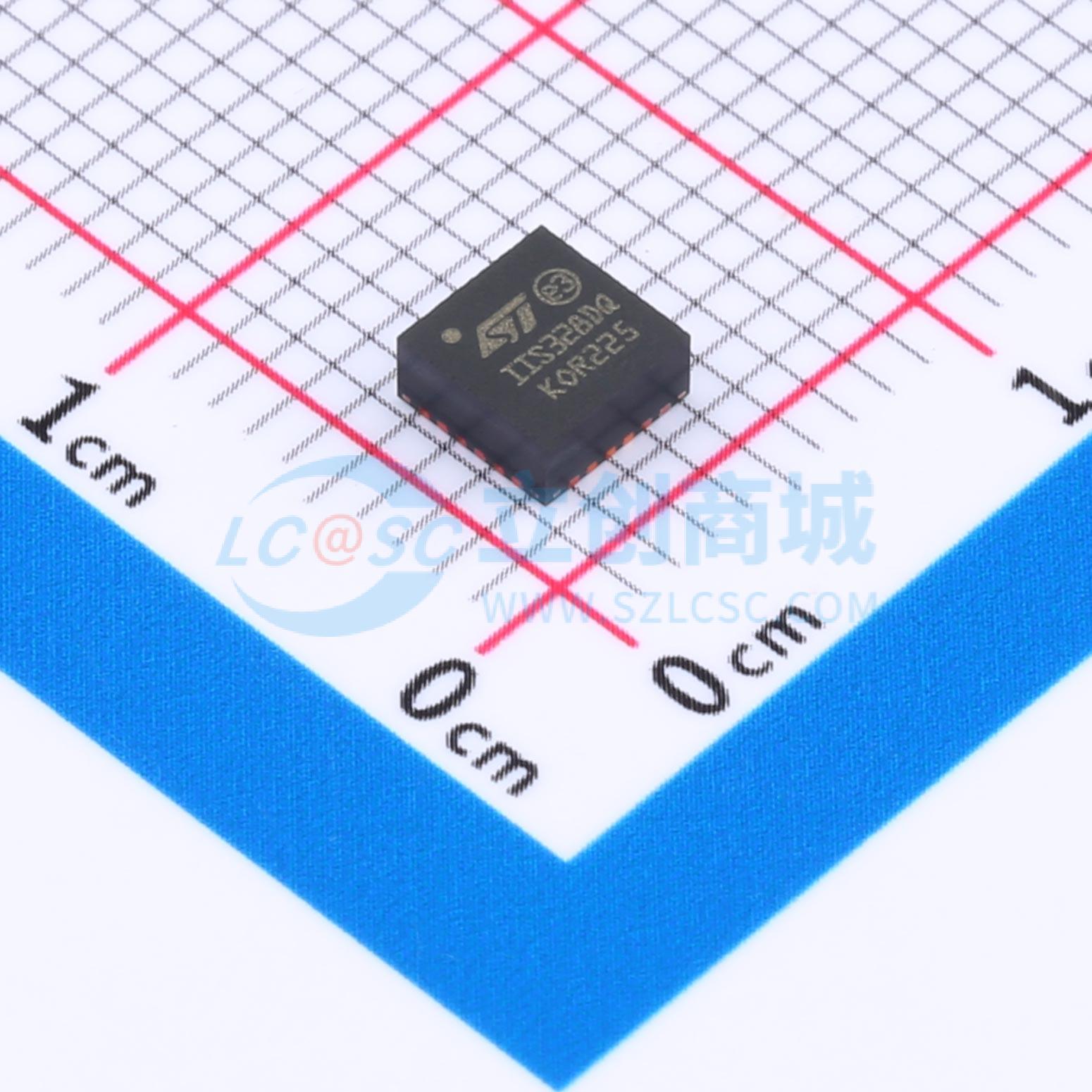 IIS328DQTR QFN-24(4x4) 姿态传感器/陀螺仪 原装正品 元器件配单