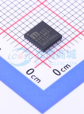 KSZ8061MNXI QFN-32-EP(5x5) 以太网收发器 全新原装 元器件BOM配