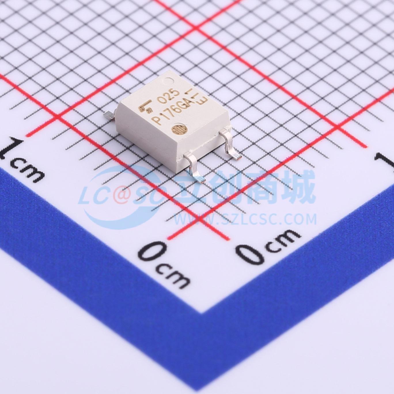 TLP176GA(TP,F) SOP-4-2.54mm 固态继电器(MOS输出) 全新原装 元