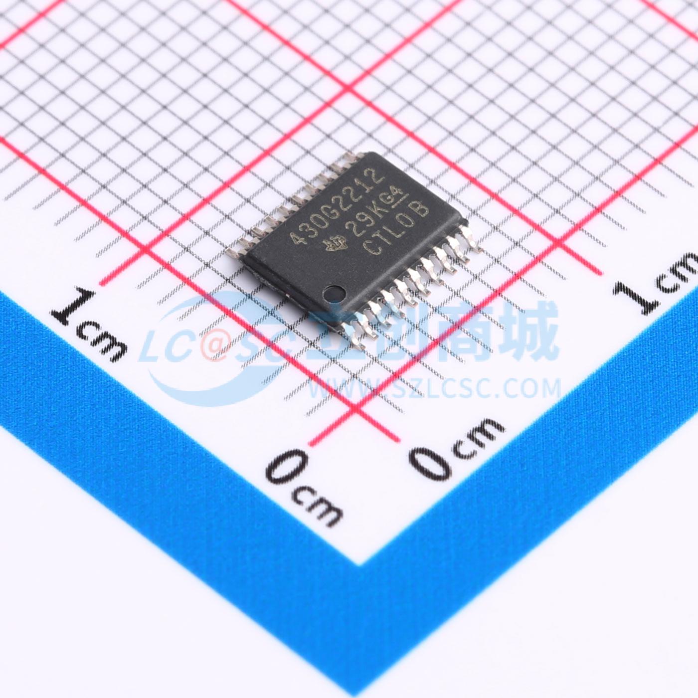 MSP430G2212IPW20R TSSOP-20 单片机(MCU/MPU/SOC)TI (德州仪器)
