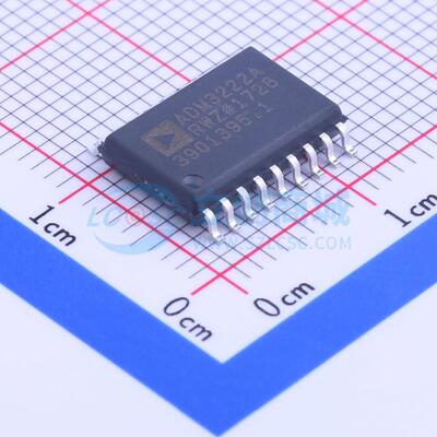 ADM3222ARWZ-REEL SOIC-18-300mil RS232芯片 全新进口原装 元器
