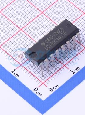 CD74HC4017E DIP-16 计数器/分频器TI (德州仪器) 全新原装 BOM配