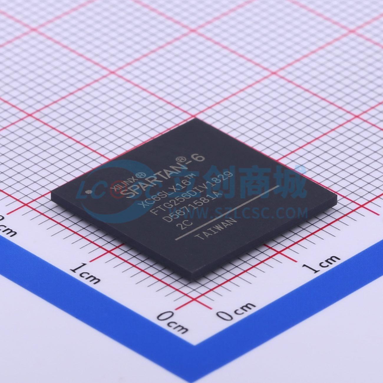 XC6SLX16-2FTG256C FBGA-256 可编程逻辑器件(CPLD/FPGA) 全新原