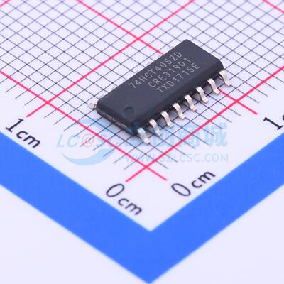 74HCT4052D,118 SOIC-16 模拟开关/多路复用器 全新原装安世 元器