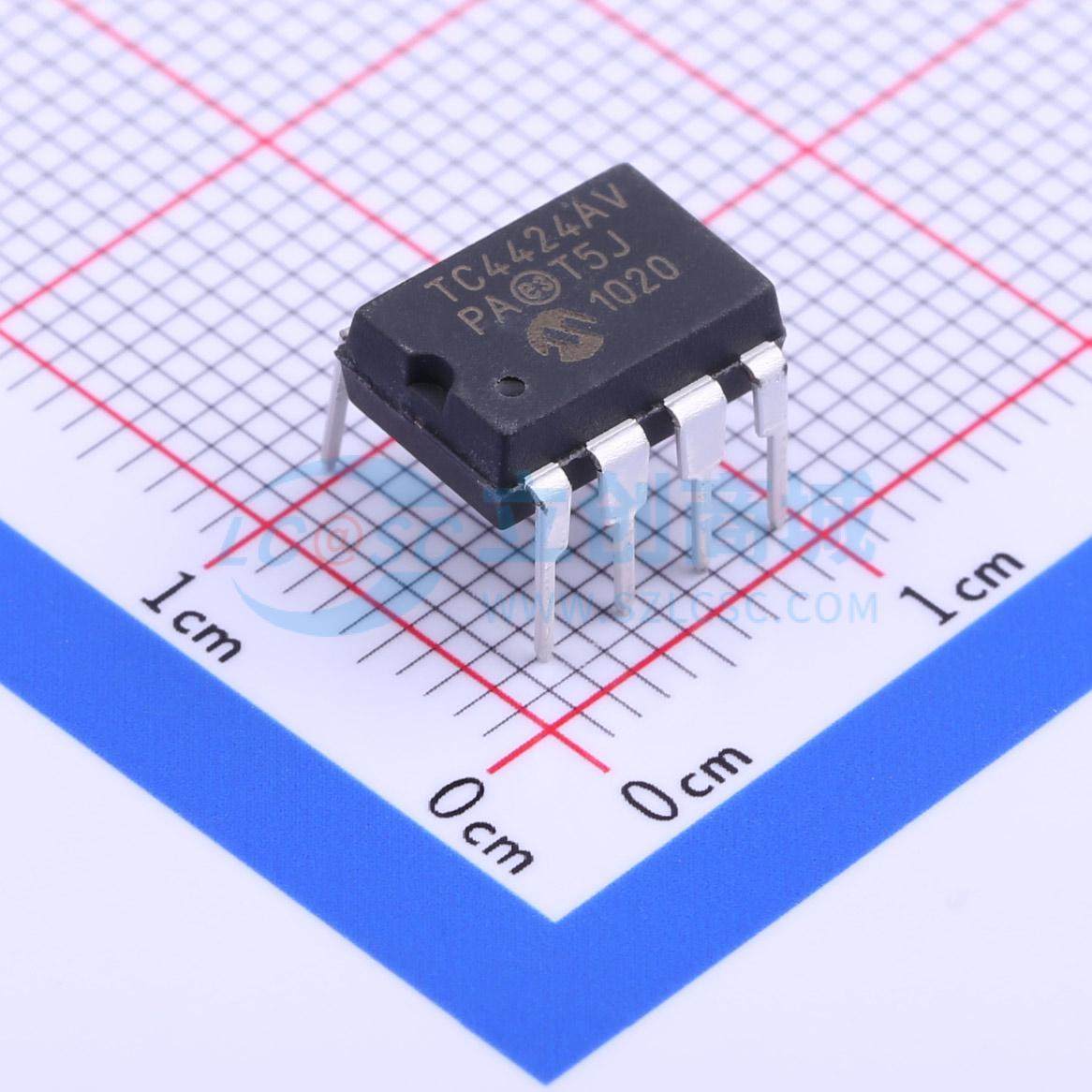 TC4424AVPA PDIP-8 栅极驱动芯片 全新原装 元器件BOM配单