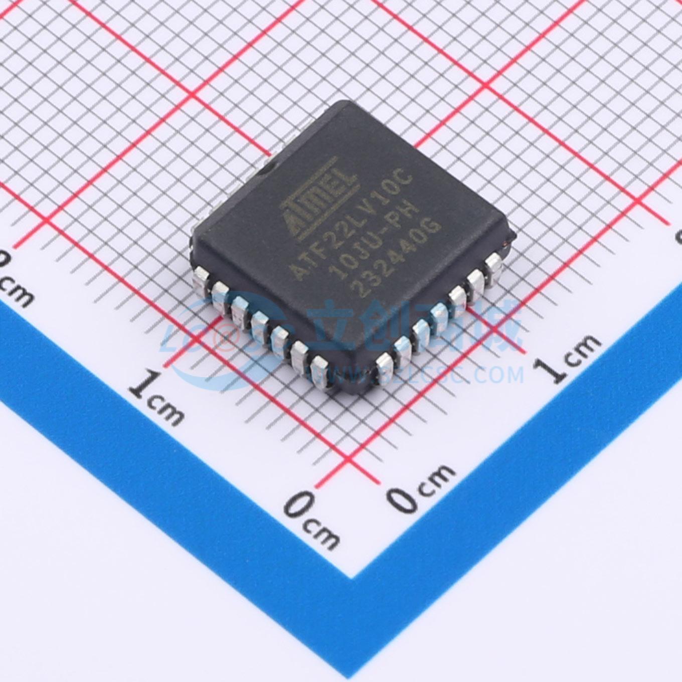 ATF22LV10C-10JU PLCC-28(11.5x11.5) 可编程逻辑器件(CPLD/FPGA)