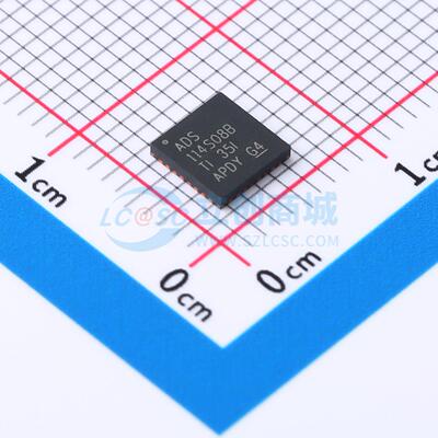 ADS114S08BIRHBR VQFN-32-EP(5x5) 模数转换芯片ADCTI (德州仪器)