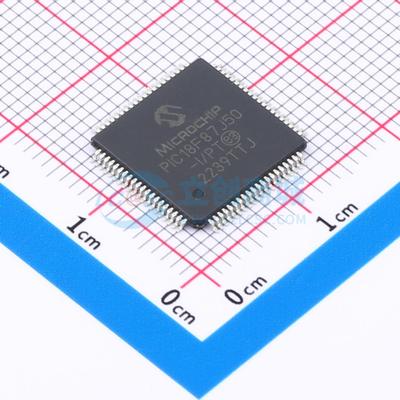 PIC18F87J50-I/PT TQFP-80(12x12) 单片机(MCU/MPU/SOC) 全新原装
