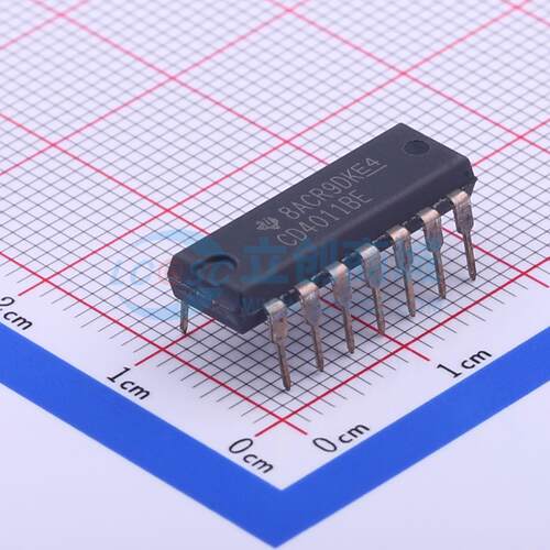 CD4011BE DIP-14 逻辑门TI (德州仪器) 全新原装 BOM配单
