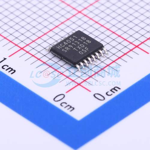 74HC4051PW,118 TSSOP-16 模拟开关/多路复用器 全新原装安世 元