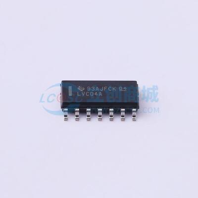 SN74LVC04ADR SOIC-14 反相器TI (德州仪器) 全新原装 BOM配单