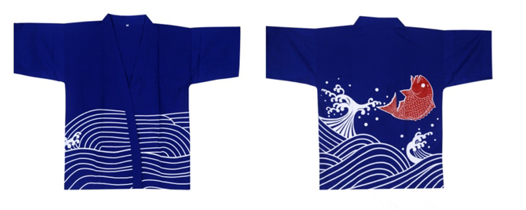 和服工作服日式和风寿司料理店围裙酒店厨房师傅服务员可定制工衣