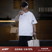 WPP T恤男宽松重磅320g纯棉潮牌Tee 刺绣字母短袖 Freedom 日系夏季