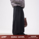 阔腿加绒加厚长裤 WPP 男 冬季 潮牌直筒弯刀抽绳卫裤 美式 黑色休闲裤