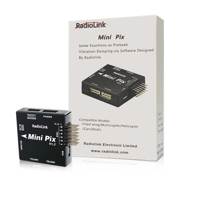 乐迪mini pix多轴穿越机飞控固定翼直升机 TS100 M8N GPS 图传OSD