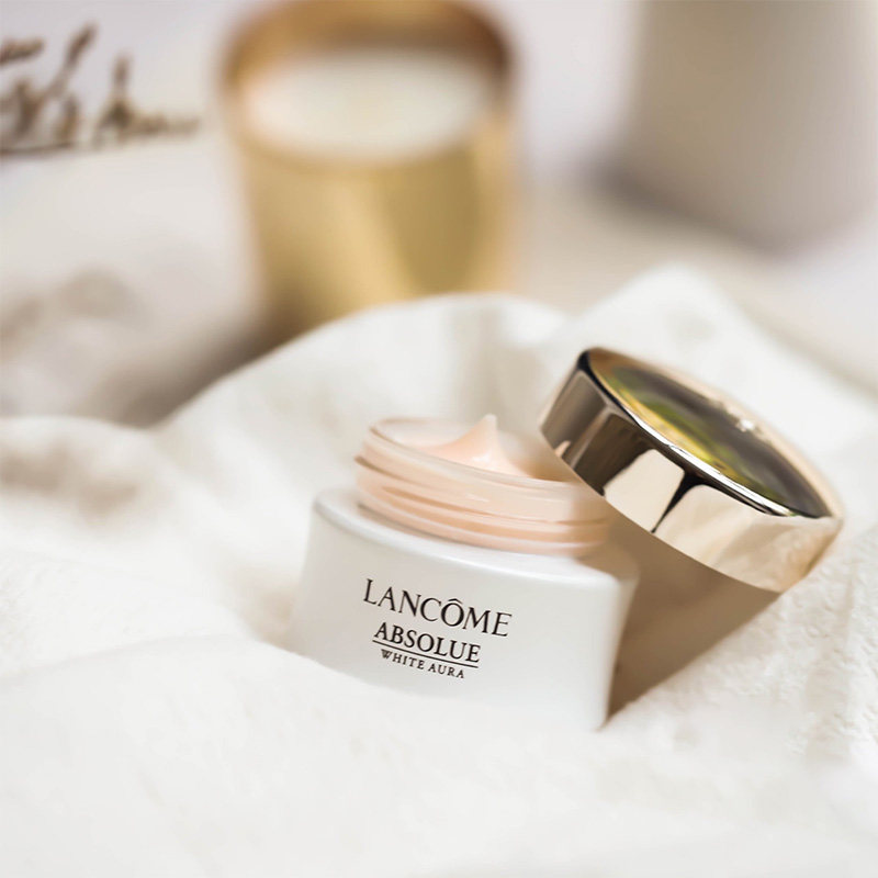 玻色因 actyl c| 兰蔻菁纯润白美白乳霜面霜15ml 专柜中小样试用