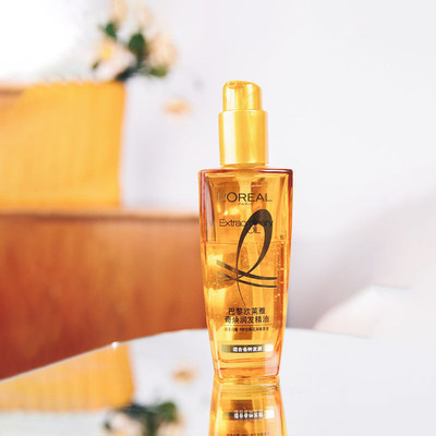 新版专柜小金瓶烫染奇焕润发精油