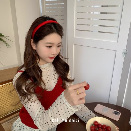 糖果色甜美少女发箍简约百搭纯色发饰窄版细发箍可爱气质时尚网红