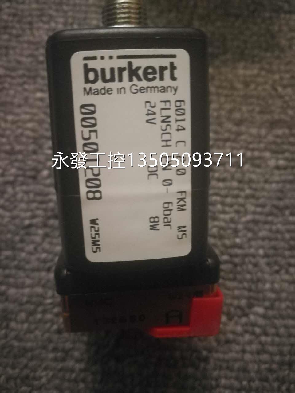 @宝德burkert角阀控制阀6014 00501208全新特价议价