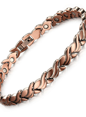 东莞腾达手链厂镀红铜色金鱼女士手链男外贸货源代发饰品节日礼物