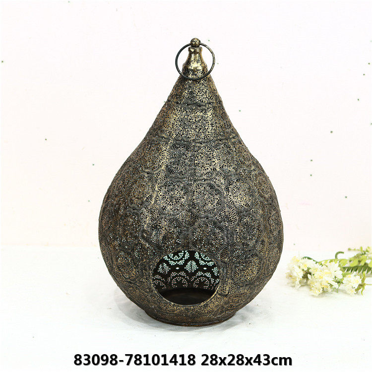 독특한 제품의 대규모 컬렉션 - 유럽과 미국의 복고풍 철제 화분 안뜰 발코니 장식 트로피 화분 촛대 장식품