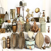 饰铁艺木质摆件 复古家居饰品zakka花园杂货园艺装 孤品大集合 美式