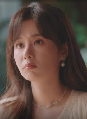 你是迟来的欢喜阮喻郑合惠子同款项链百搭简约天然淡水珍珠锁骨链