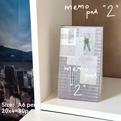 RISEINLIFE *Memopad2*A6per便签本可活页替芯双面印刷20图4循环