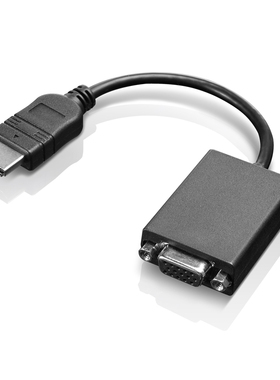 联想Thinkpad原装正品HDMI转VGA连接线 投影仪视频转接线 0B47069