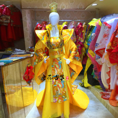 婚礼新娘唐朝贵妃公主拖尾古装