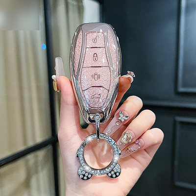 适用红旗H5钥匙套H6男士H9女士HS3专用HS3PHEV高档HS5高端HS7女生