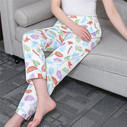 百分百全棉布长裤不起球