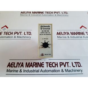 Electromático SA 105 230 Retraso En Operación 3-60 Seg 230