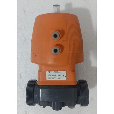 PNEUMATIC ACTUATED VALVE + GF+ GEORG FISCHER 027 pvc-U 32 毫