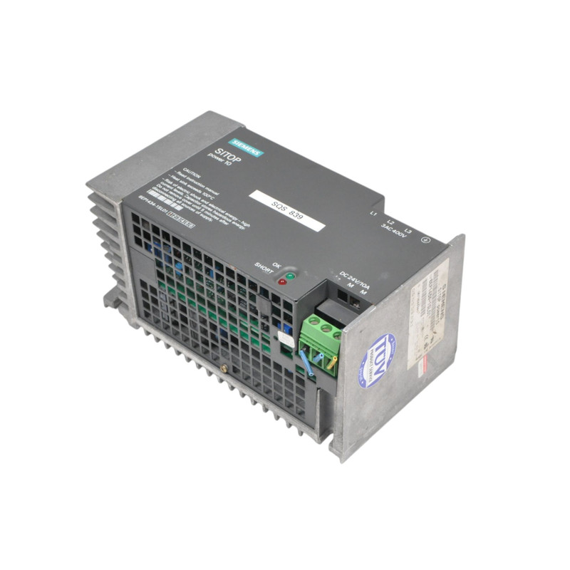 SIEMENS SITOP Power 10 power supply 6EP1437-1SL01, 24V DC 10