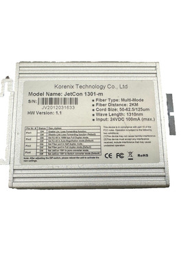 KORENIX JETCON 1301-m MULTI MODE 2km 50-62.5/125μm 1310 nm