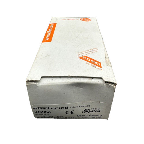 IFM IB5063 IBE3020-FPKG INDUCTIVE SENSOR x1pc