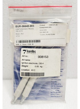 TeamTec 008153 Ignition Electrode OB.4