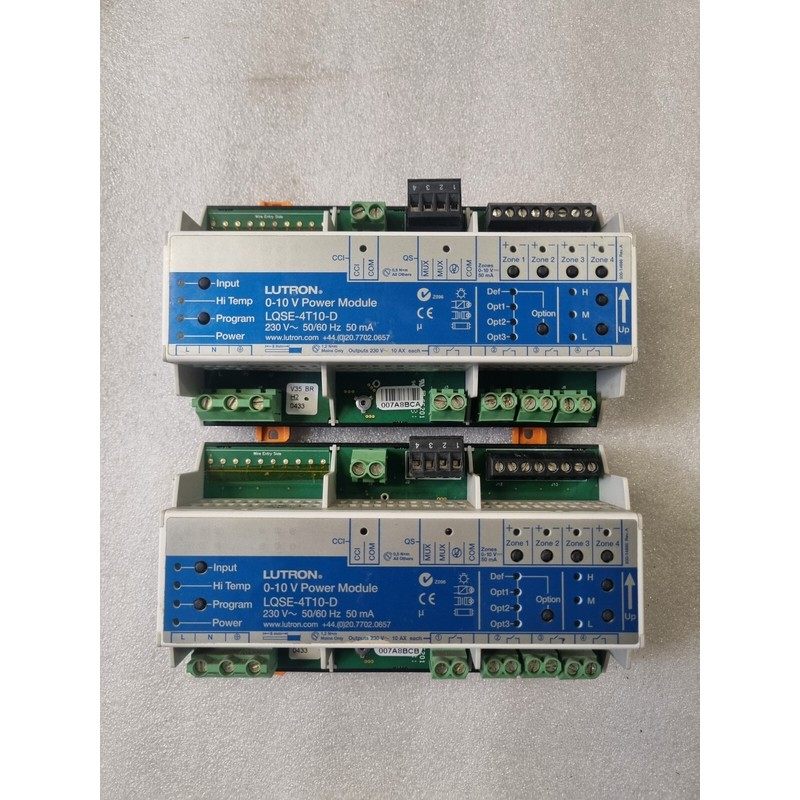 Modulo Di Alimentazione LUTRON LQSE-4T10-D Set Di 2 Spedizio