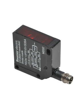 BAUMER 电动光学传感器 FEDM 12P5101/S35A,FEDM12P5101/S35A PNP
