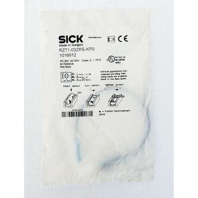 全新 SICK 传感器 1016912 RZT1-03ZRS-KP0 #1