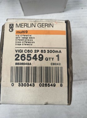 1pc VIGIC60-26549 Merlin Gerin Bloc différentiel bipolaire