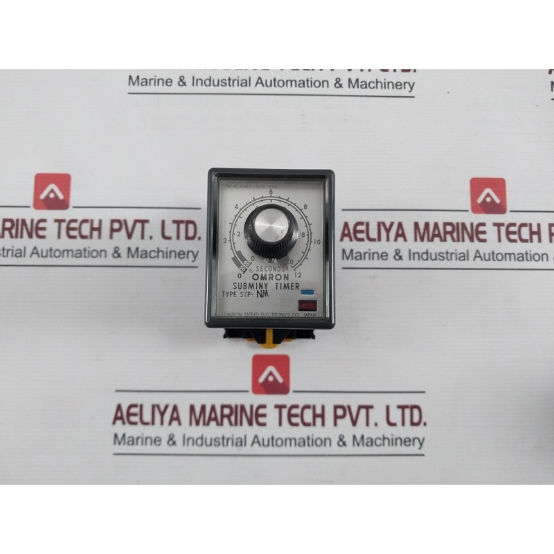 OMRON STP-NM Subminy Time Delay Relay With Base 250V 7.5A