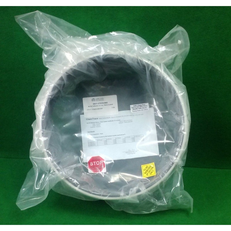 AMAT 0021-27015 CATHODE SLEEVE YTTRIUM OXIDE PRODUCER ET, NE