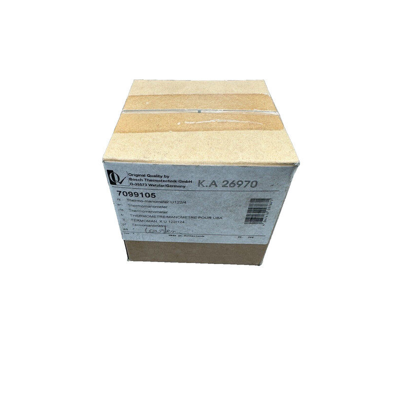 BOSCH ELM LEBLANC 7099105 THERMOMETRE MANOMETRE POUR UBA - 实物图