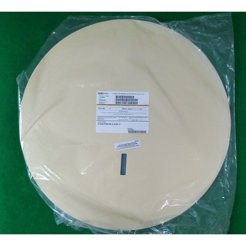 ROHM HAAS 10012628 IC1000 (TM) 窗户 A2 PAD DD1 20 英寸 ACAJ;